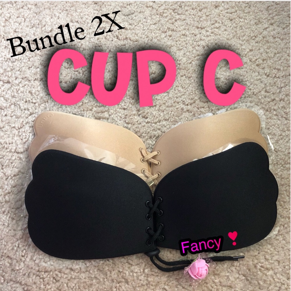 Backless Bra Strapless Bra PushUp Cup C